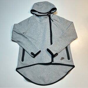Nike Sportswear Tech Fleece Women's Asymmetric Cape Hoodie Size Small